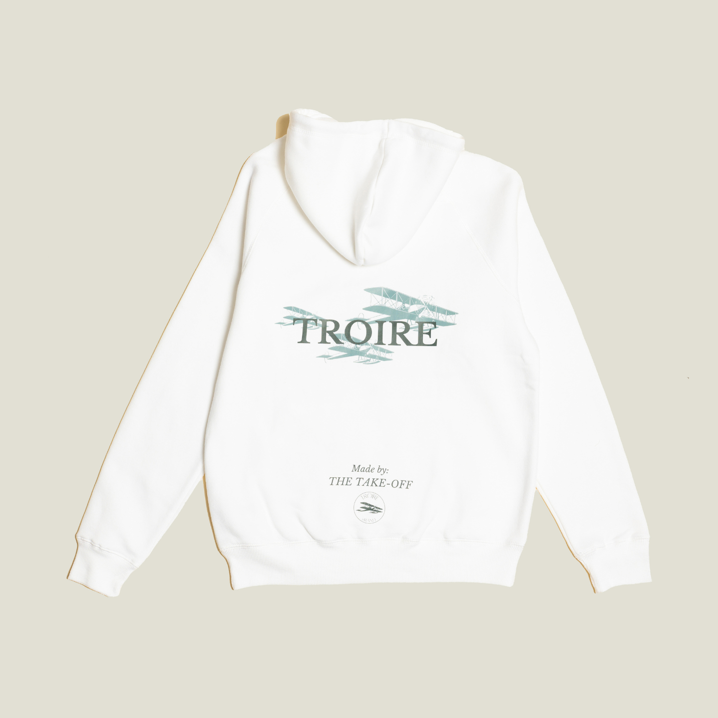 Engine white hoodie